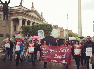 Workers Party at Pro-Choice demonstration