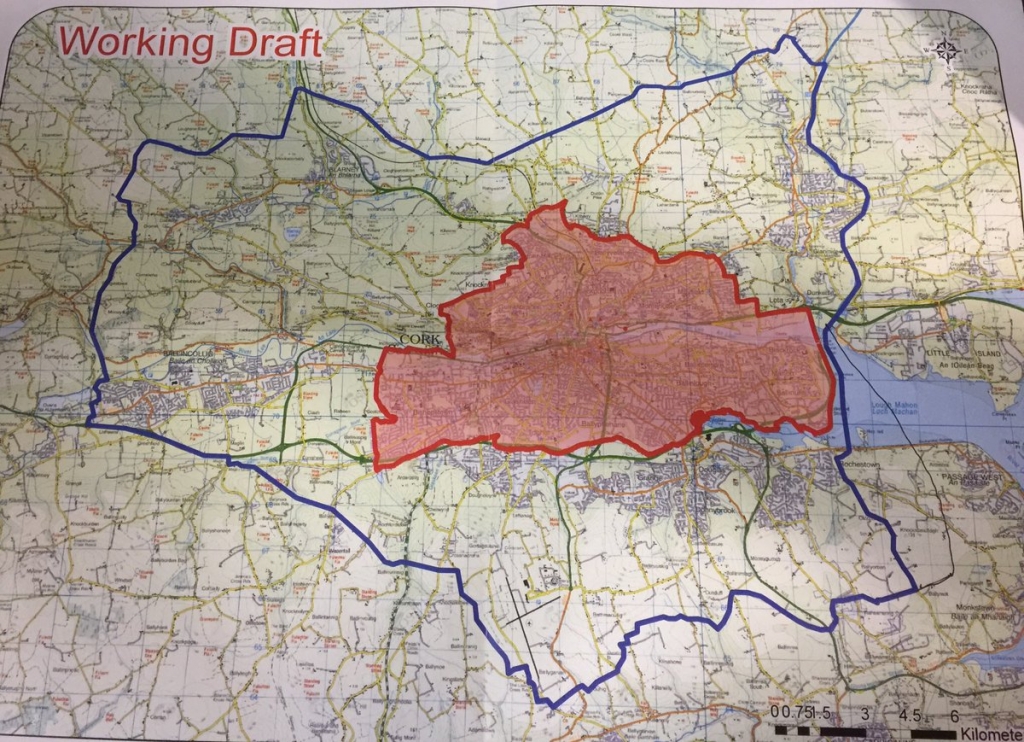 Cork new city boundary